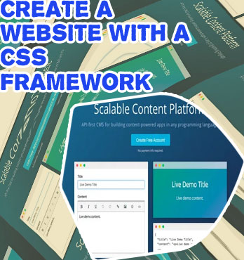 Build a website with javascript