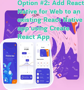 React web mobile app